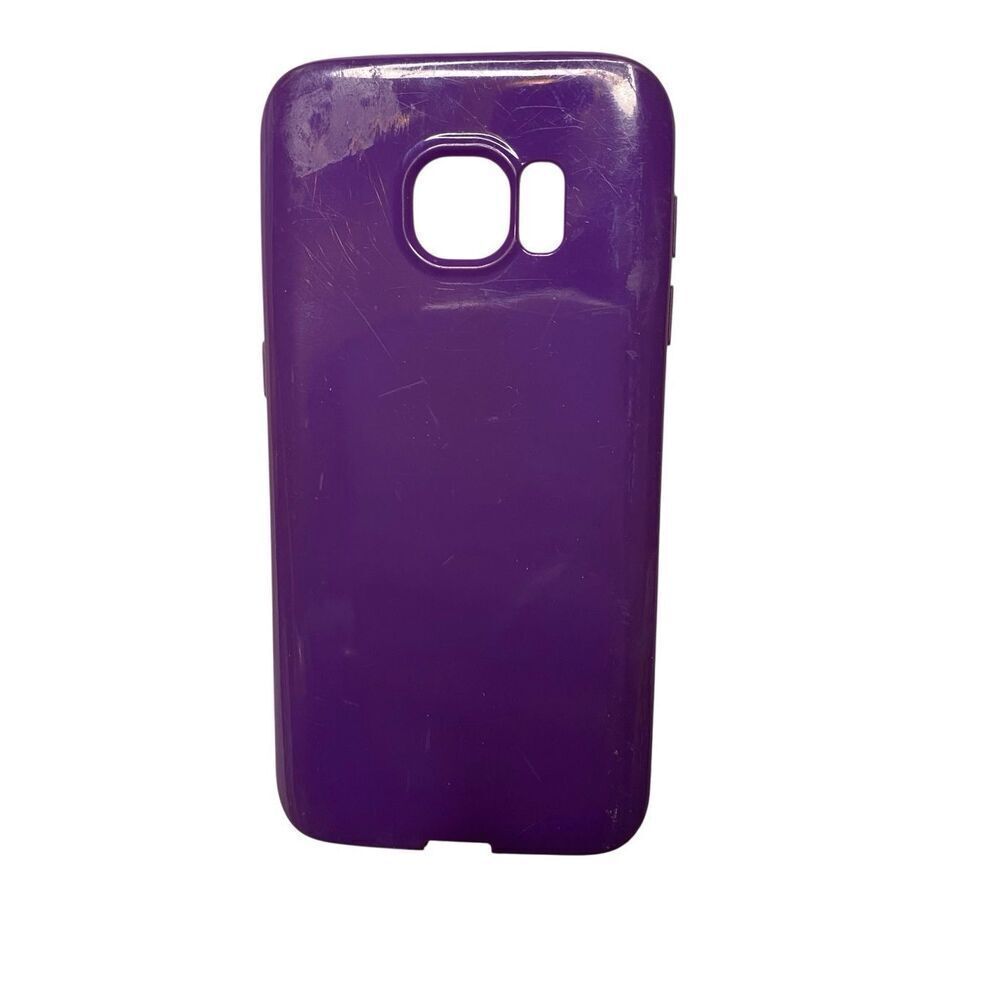 Purple Slim TPU Gel Phone Case For Samsung Galaxy J3 Orbit Emerge 2018 Silicone